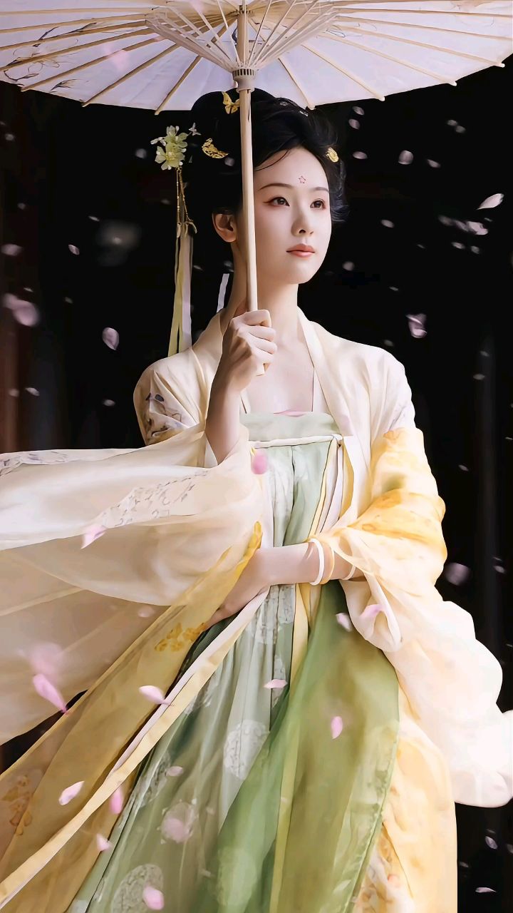 陈都灵线下活动唐装造型,特别像偷跑出宫的公主,俏皮又可爱