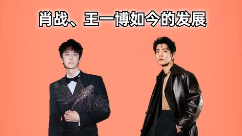 同是《陈情令》走出来的顶流,纵观肖战,王一博发展,真可谓前无古人后