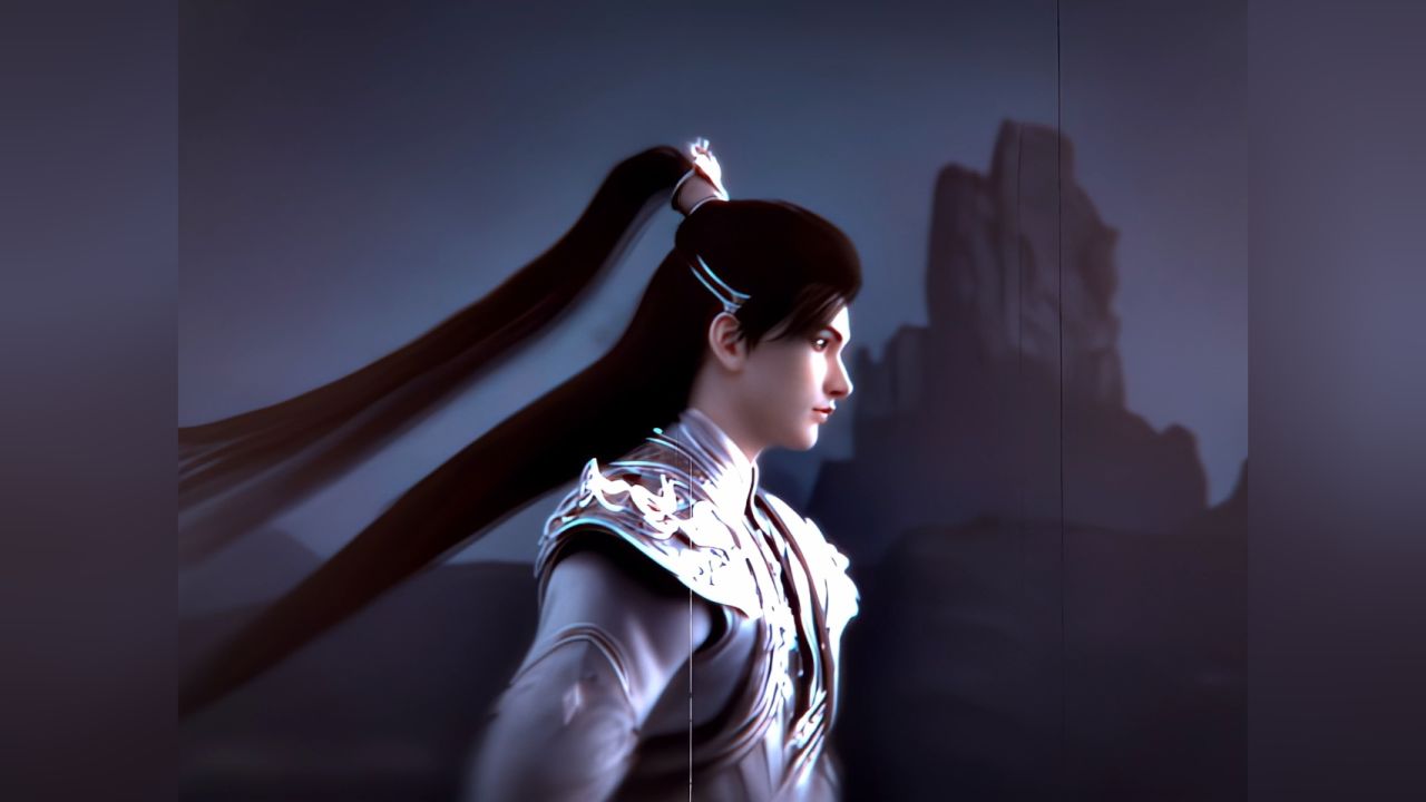 他却只是留下转身的背影!#荒天帝石昊 #独断万古荒天帝 #国漫推荐