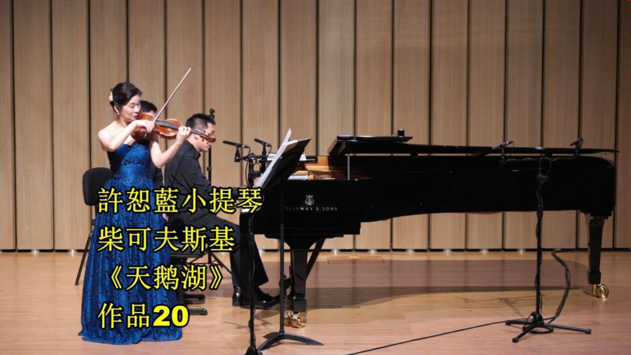 許恕藍小提琴 柴可夫斯基《天鹅湖》白天鹅和黑天鹅双人舞