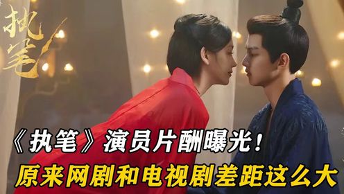 《执笔》演员片酬曝光!李沐宸370万,原来电视剧和网剧竟然差距如此之大_高清1080P在线观看平台_腾讯视频