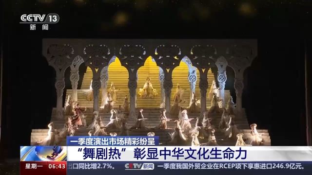 一季度演出市场精彩纷呈 “舞剧热”彰显中华文化生命力