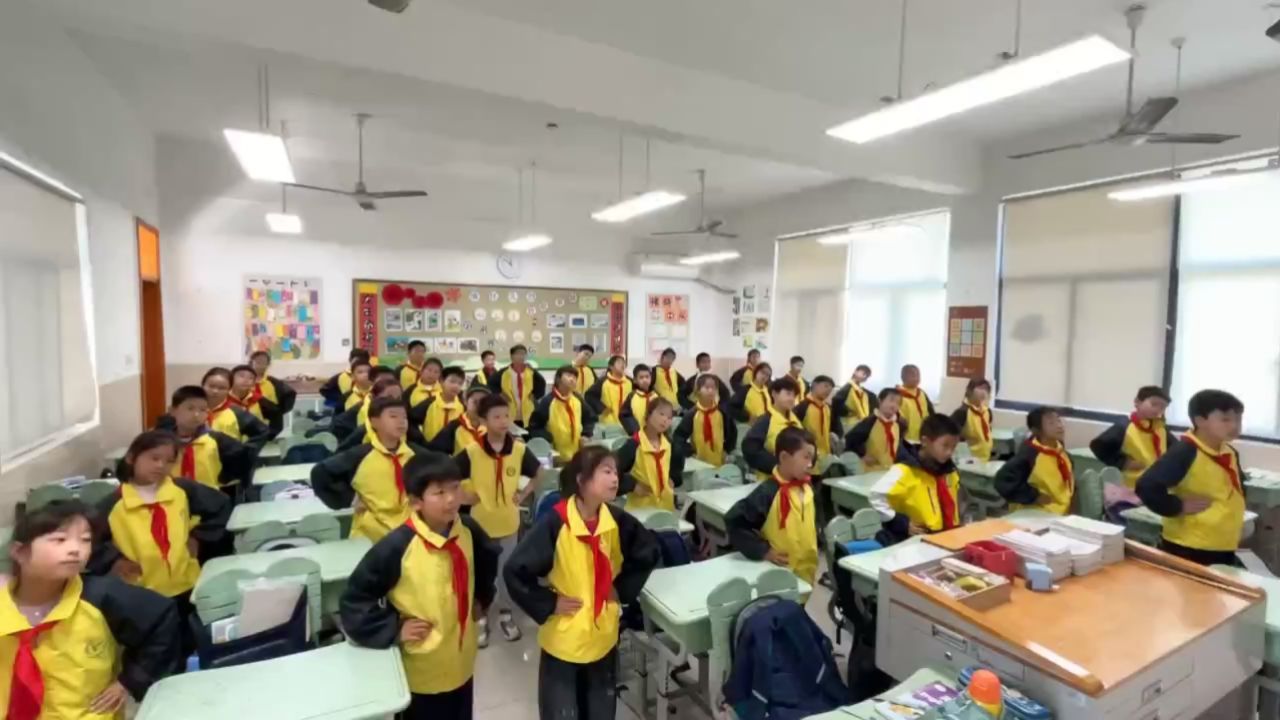 漕湖学校手势舞