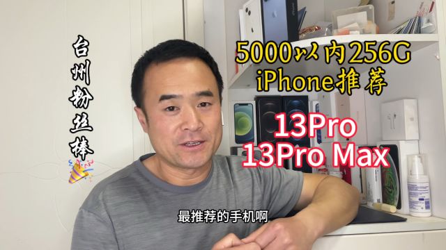 5000以内256GiPhone推荐13Pro和13Pro Max,台州粉丝13Pro嗖起