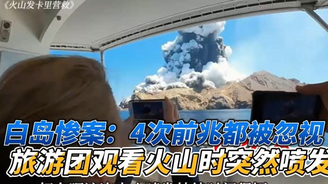 白岛惨案:4次前兆都被忽视,旅游团观看火山时突然喷发