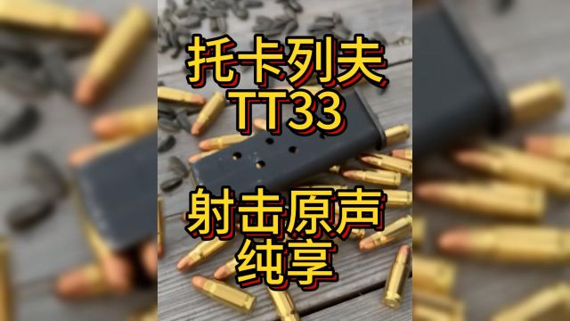 托卡列夫TT33原声纯享!