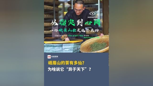 峨眉山的茶有多仙?为啥说它“异于天下”?