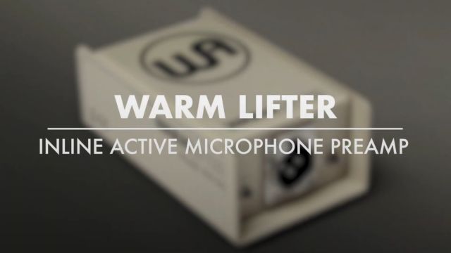 Warm Lifter Inline Active Microphone Preamp Product Overview w Founder Bryce Y