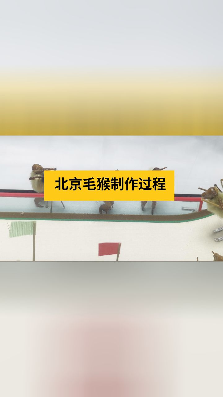 北京毛猴制作过程