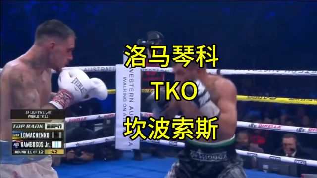 洛马琴科TKO坎波索斯