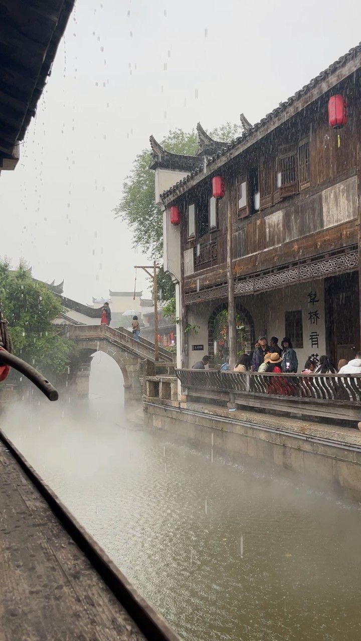 20240504铜陵梨桥水镇 淅淅沥沥的小雨