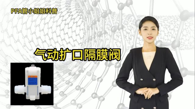 PFA气动扩口隔膜阀的特性及应用