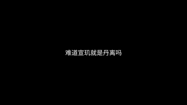 难道宣玑就是丹离吗