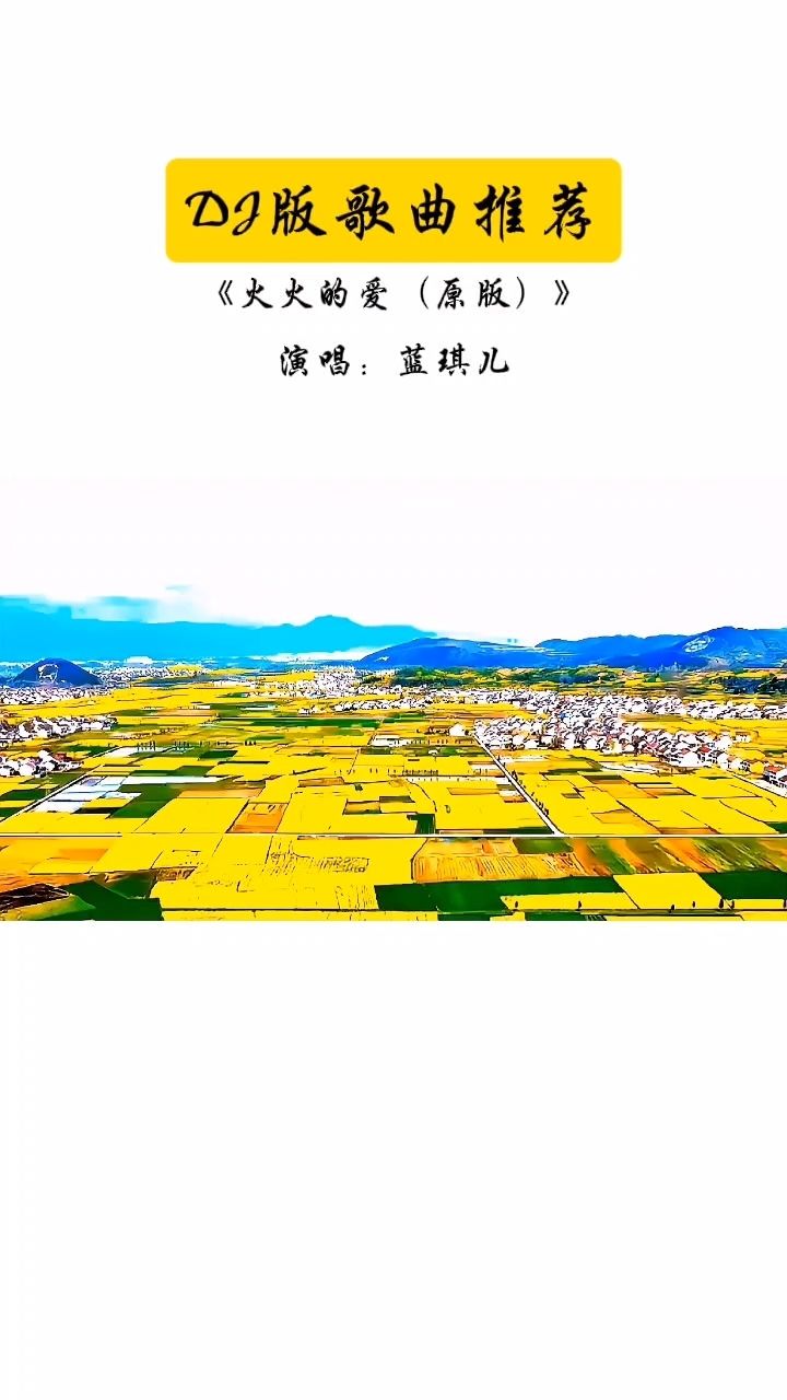 《火火的爱》超火劲爆dj,传唱大江南北,一开口满满的回忆,太带劲了,听