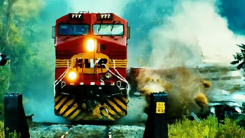 万吨列车失去控制在铁道上急速狂奔，通过各种办法都无法停下，真是事件改编电影危情时速