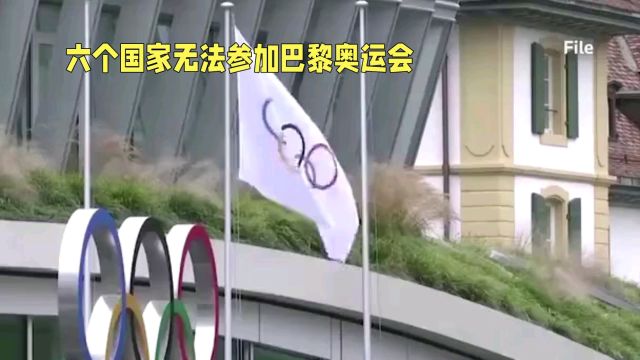 2024年巴黎奥运会六大遗憾:这几个国家无缘赛场!