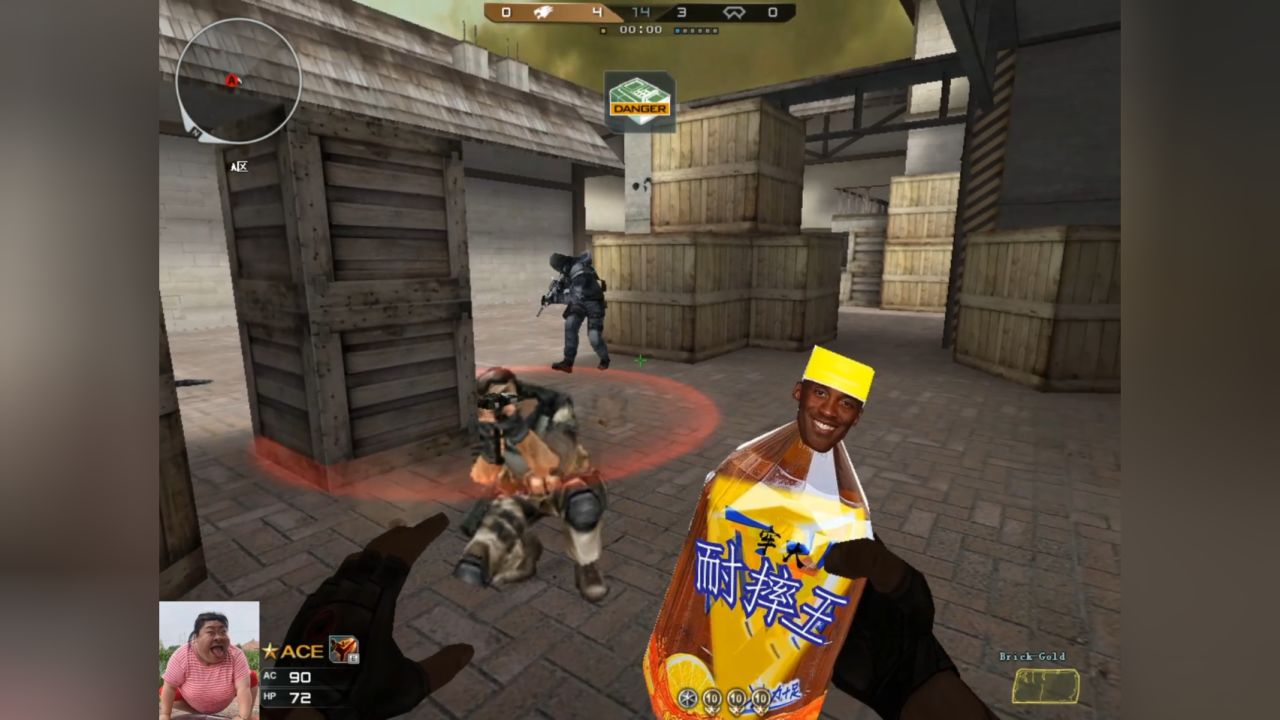 cf搞笑:暴龙被威廉耍着玩