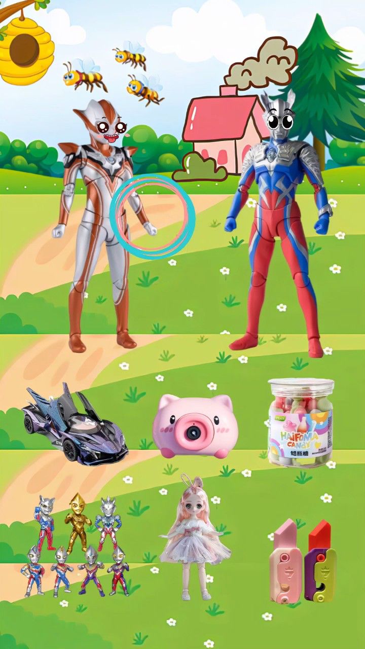 赛罗帮格丽乔套圈 #奥特曼 #二次元 #学生党