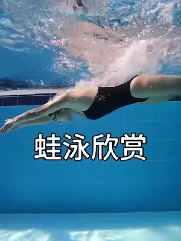 静静的欣赏就好了 #蛙泳#游泳 #夏天该有的样子 #运动女孩 #游泳