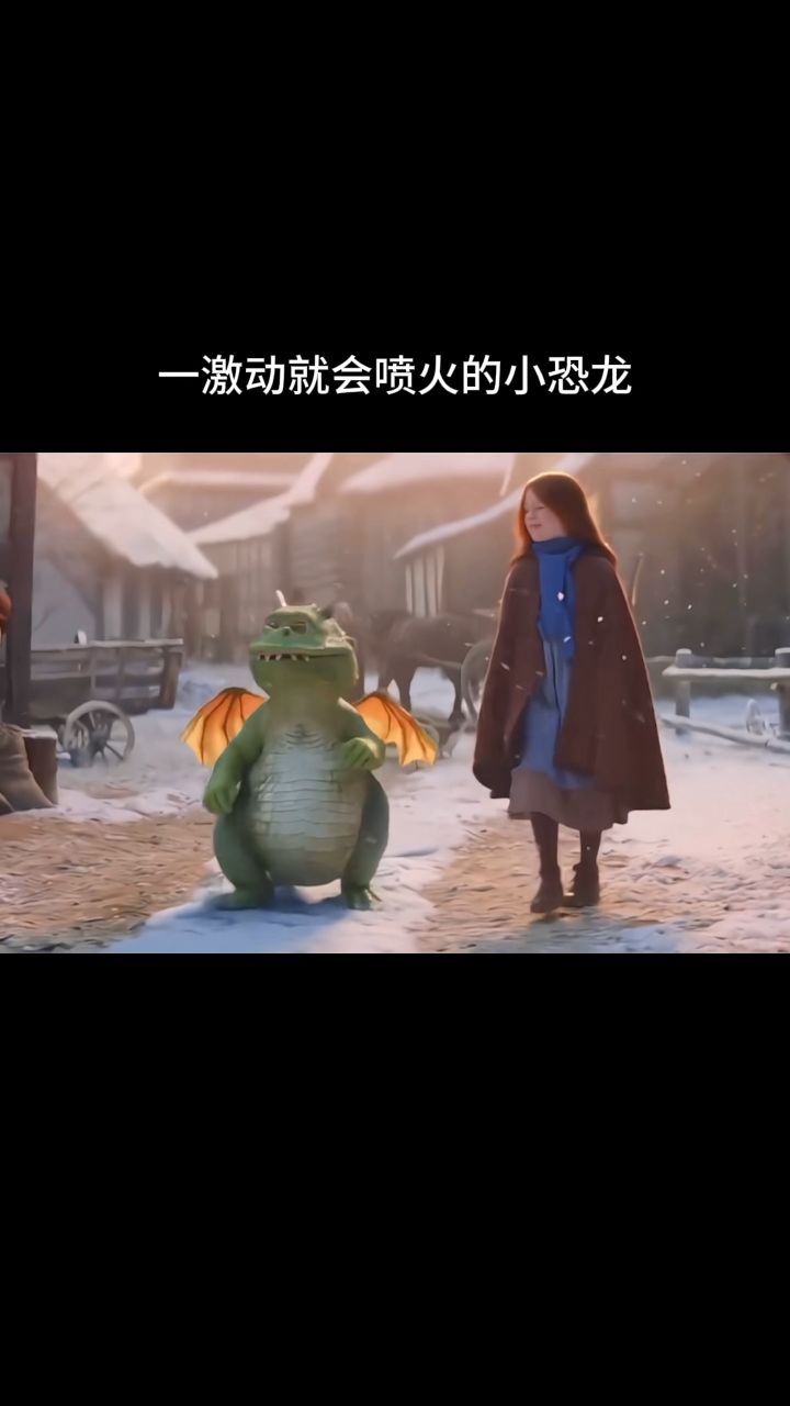 谁能拒绝一只一激动就会喷火的小恐龙呢!