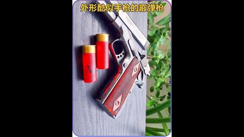 外形酷似手枪的短管霰弹枪,威力到底有多大#军迷#武器科普#涨知识#军迷爱好者#军事爱好者_高清1080P在线观看平台_腾讯视频
