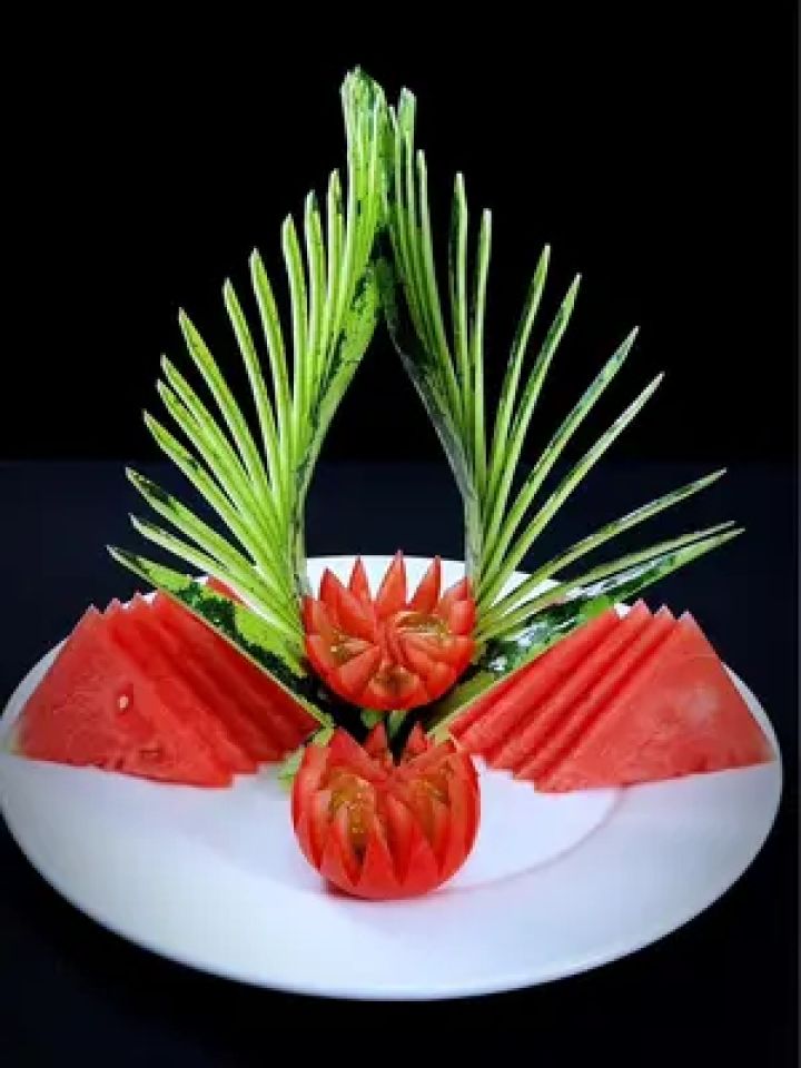 美出高级感 #刀工 #果盘制作