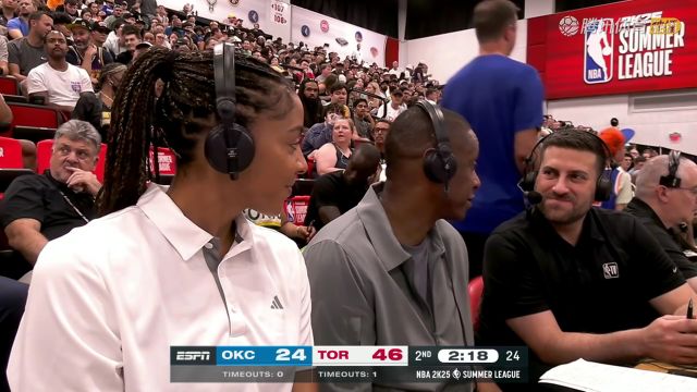 2024/25赛季NBA夏季联赛：雷霆 VS 猛龙 全场回放