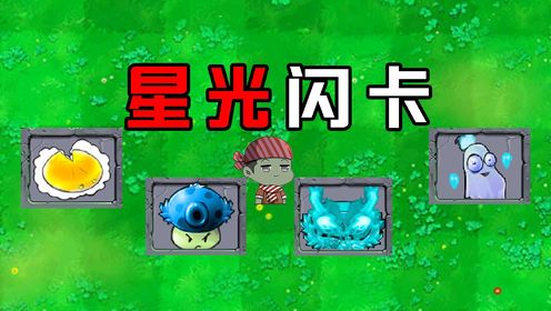 杂交版：星光闪卡植物介绍！荷包蛋你值得拥有