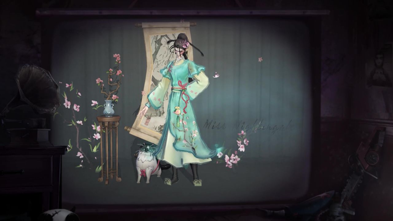 第五人格×中国美术学院合作主题共创【奇珍时装】宿伞之魂-桃面书生【独特随从】馆长游戏内效果展示视频_高清1080P在线观看平台_腾讯视频