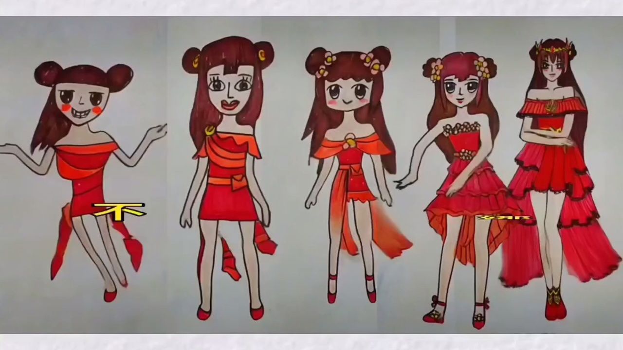 手绘 叶罗丽 齐娜