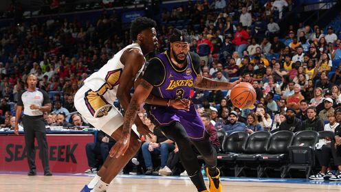 《NBA全场集锦》【球星】浓眉vs鹈鹕集锦 全场拿下31分14篮板内线予取予求轻松惬意