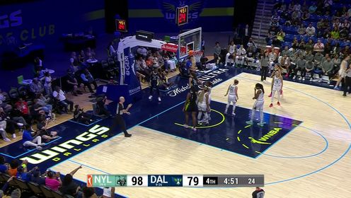 《WNBA》猛虎下山势不可挡 奥格恩博沃利冲入禁区2+1信手拈来