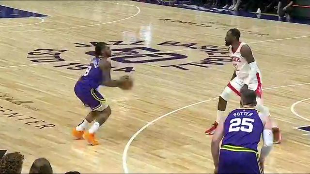 NBA常规赛：火箭vs爵士英文原声全场回放