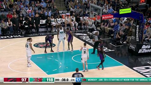 《NBA全场集锦》【回放】NBA常规赛：猛龙vs灰熊第3节英文原声回放