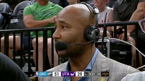 《NBA全场集锦》NBA夏季联赛：雷霆vs爵士英文原声全场回放