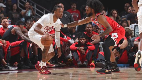 《NBA骑士》【原声】公牛116-112骑士 怀特砍下21分公牛下半场逆转取胜