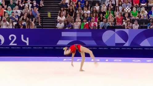 风采飞扬_巴黎奥运会艺术体操女子个人全能预赛合辑_王子露创历史！晋级艺术体操个人全能决赛_高清