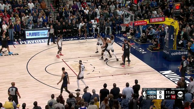 缺少法国铁塔的护框 戈登在内线如鱼得水篮下轻松取分