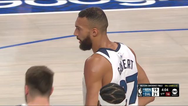 NBA季后赛：森林狼vs独行侠第1节中文解说回放