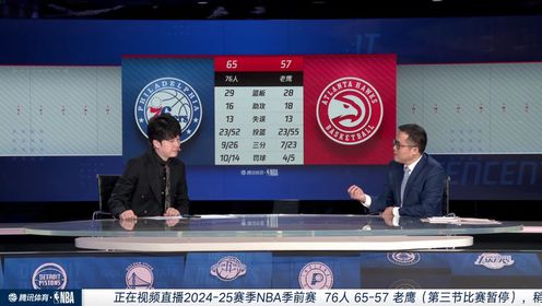 《NBA全场集锦》【回放】NBA季前赛：76人vs老鹰第3节中文解说回放