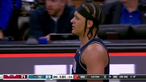 《NBA全场集锦》NBA常规赛：公牛vs魔术第3节英文原声回放