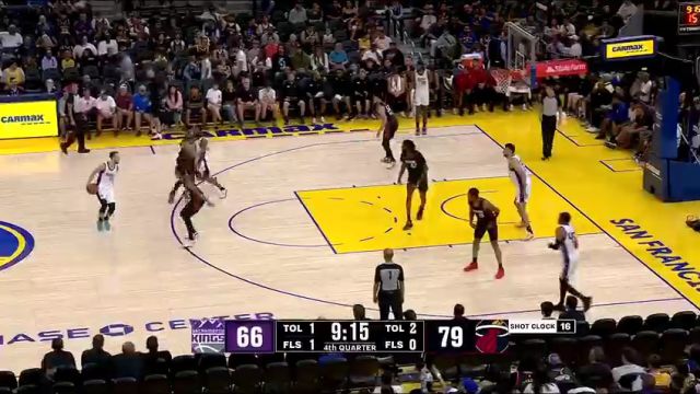 NBA夏季联赛：热火vs国王蓝队第4节中文解说回放