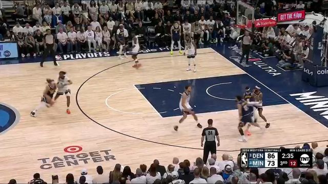 掘金vs森林狼第3节中文解说回放