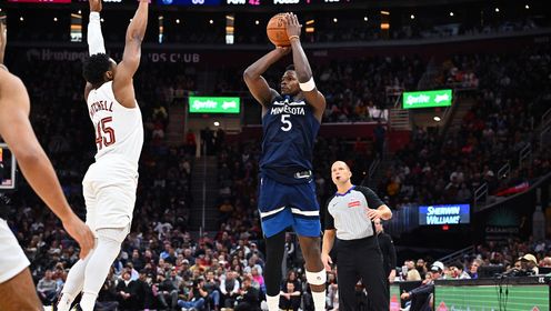 《NBA骑士》【原声】森林狼107-128骑士 米切尔23+8爱德华兹空砍44分惨遭横扫