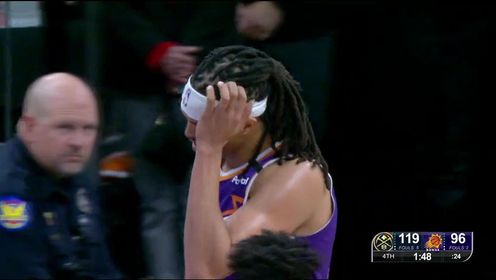 《菲尼克斯太阳》NBA常规赛：掘金vs太阳第4节英文原声回放