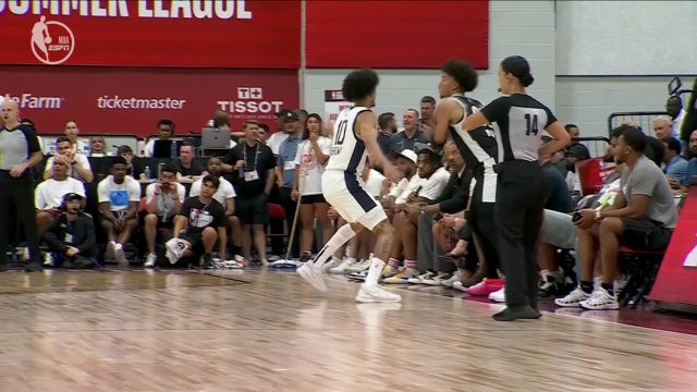 约翰逊vs步行者集锦 16+6+4高难度后仰中投完成绝杀