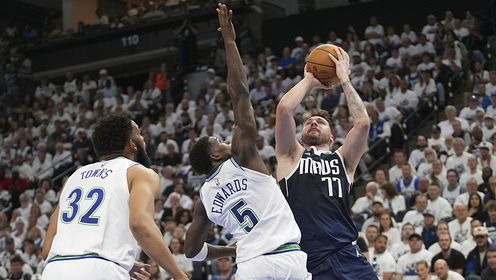 《NBA全场集锦》【原声】独行侠108-105森林狼 东契奇33+6+8致命攻防率队先下一城