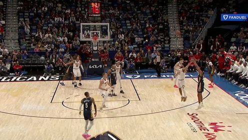 《NBA全场集锦》远距离发炮弹无虚发 墨菲外线大号三分精准制导