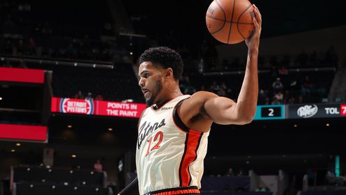 《NBA全场集锦》【球星】哈里斯vs黄蜂集锦 26+8三分9中6拼尽全力