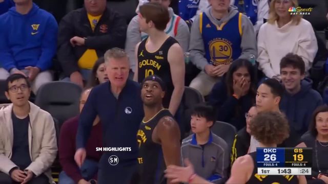 到底碰没碰到？勇士对亚历山大的哨子表示无奈